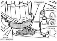  Снятие и установка распределителя Jeep Grand Cherokee