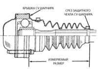  Снятие и установка карданных валов Jeep Grand Cherokee